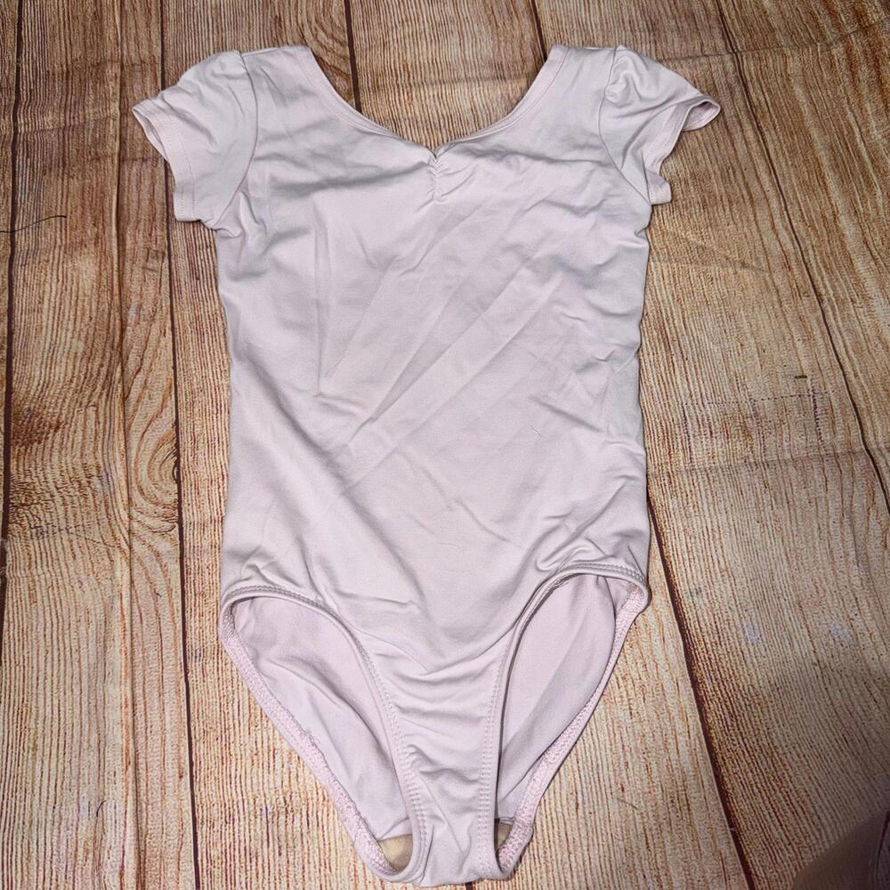 Danskin Now Girls' Short Sleeve Leotard Size 4/5